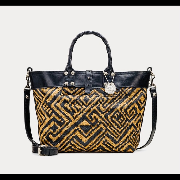 🔥SALE🔥: Nash Analia Top Handle Crossbody Tote:Tribal Weave:NWT - Picture 3 of 9